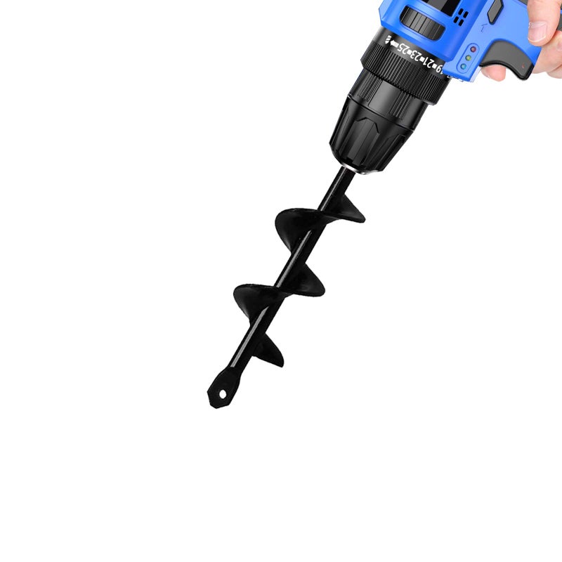 HUAPPNIO أداة حديقة HUAPPNIO مثقاب لزرع المصابيح بحجم 1.57x8.66 بوصة - Image 1